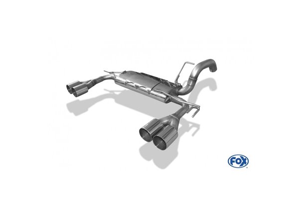 Escape deportivo Fox Mitsubishi Colt Z30/ CZ3/ CZT - 3-türer Todos