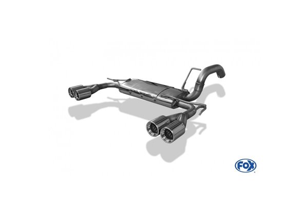 Escape deportivo Fox Mitsubishi Colt Z30/ CZ3/ CZT - 3-türer Todos