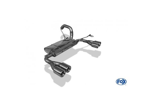 Escape deportivo Fox Mitsubishi Colt Z30/ CZ3/ CZT - 3-türer Todos