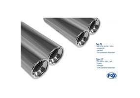 Escape deportivo Fox Mitsubishi Colt Z30/ CZ3/ CZT - 3-türer Todos