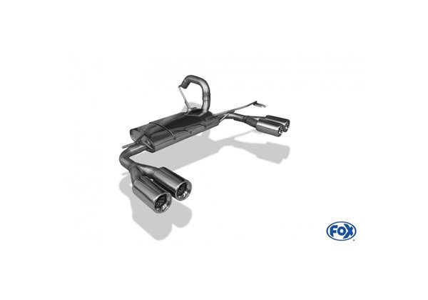 Escape deportivo Fox Mitsubishi Colt Z30 - 5-türer Todos