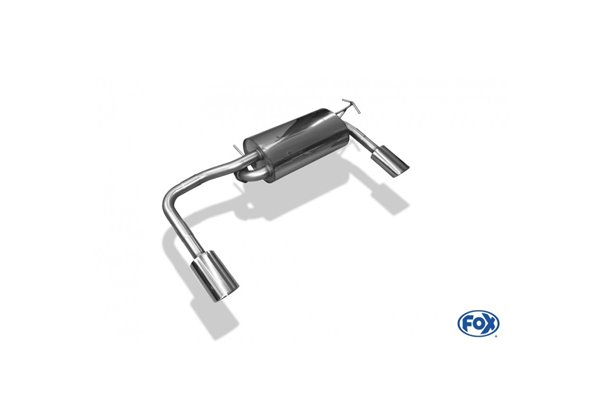 Escape deportivo Fox Mitsubishi Outlander I CU - bis 2006 Todos