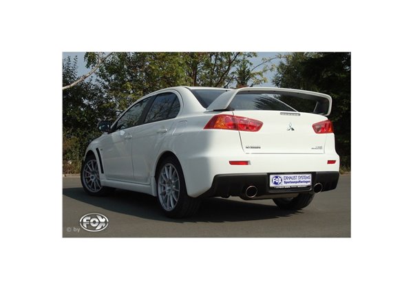 Escape deportivo Fox Mitsubishi Lancer Evolution X Todos