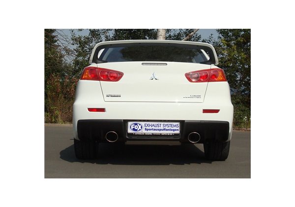 Escape deportivo Fox Mitsubishi Lancer Evolution X Todos