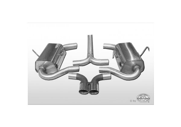 Escape deportivo Fox Mini Cooper S R53 mittig Todos