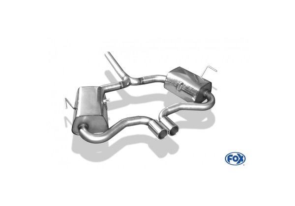 Escape deportivo Fox Mini Cooper S R53 mittig Todos