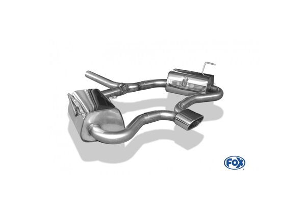 Escape deportivo Fox Mini Cooper S R53 mittig Todos