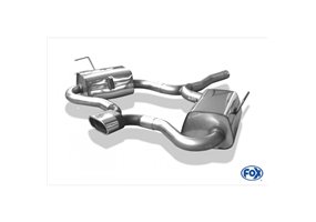 Escape deportivo Fox Mini Cooper S R53 mittig Todos