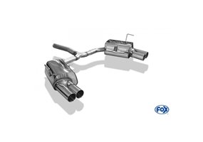 Escape deportivo Fox Mini Cooper S R53 rechts/links Todos