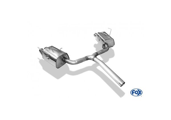 Escape deportivo Fox Mini Cooper S R53 rechts/links Todos