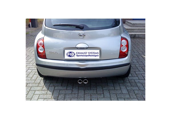 Escape deportivo Fox Nissan Micra K12 Todos