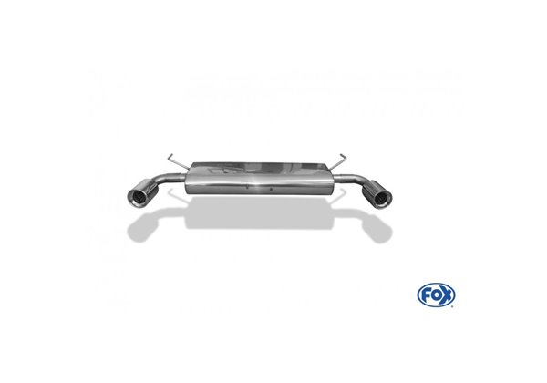 Escape deportivo Fox Nissan Qashqai J10 Benzin Todos