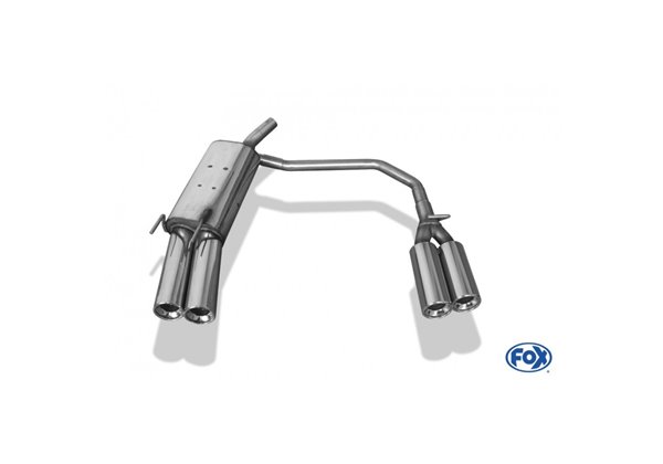 Escape deportivo Fox Opel Corsa B 50mm Todos