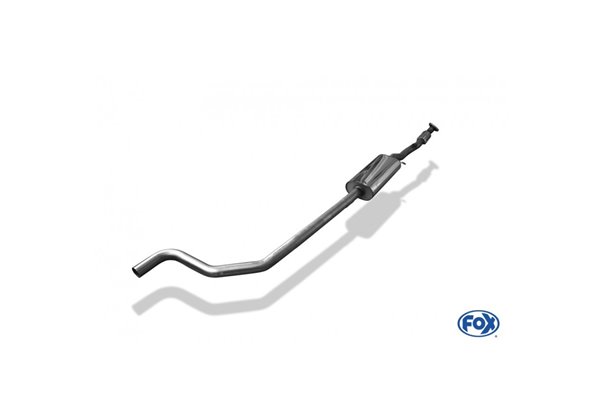 Escape deportivo Fox Opel Corsa D 1,0 1,2 1,4 1,3l D Todos