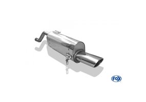Escape deportivo Fox Opel Corsa D 1,0 1,2 1,4 1,3l D Todos