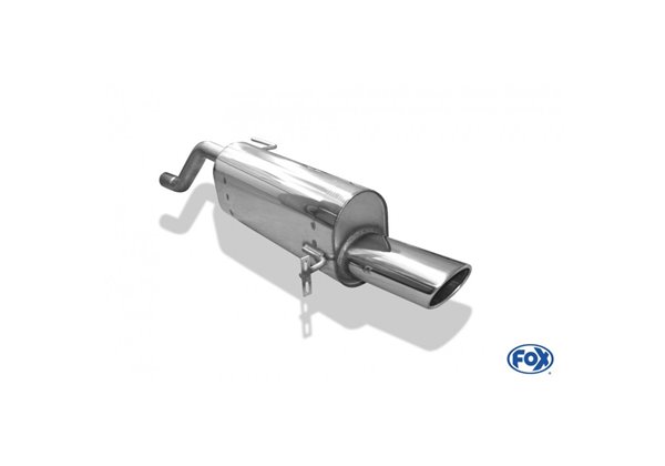 Escape deportivo Fox Opel Corsa D 1,0 1,2 1,4 1,3l D Todos