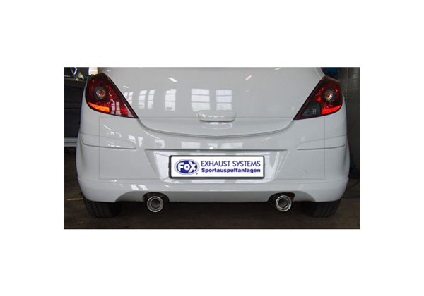 Escape deportivo Fox Opel Corsa D 1,0 1,2 1,4 1,3l D Todos