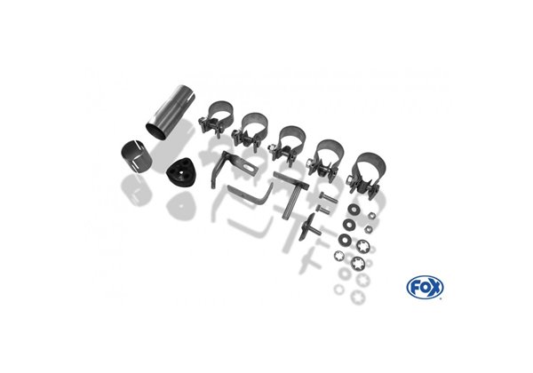 Escape deportivo Fox Opel Corsa D 1,0 1,2 1,4 1,3l D Todos