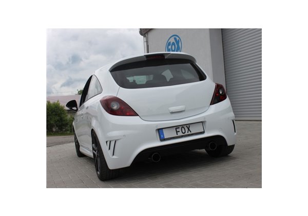 Escape deportivo Fox Opel Corsa D 1,0 1,2 1,4 1,3l D Todos