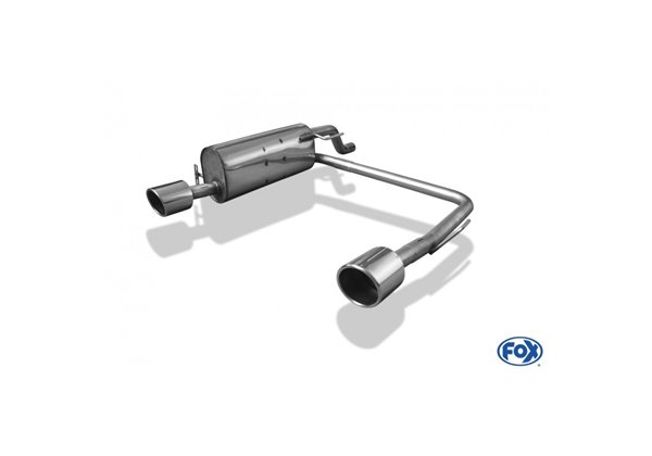 Escape deportivo Fox Opel Corsa D 1,0 1,2 1,4 1,3l D Todos