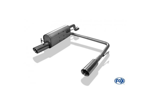 Escape deportivo Fox Opel Corsa E 1,0l 1,2l 1,4l 1,3l D Todos