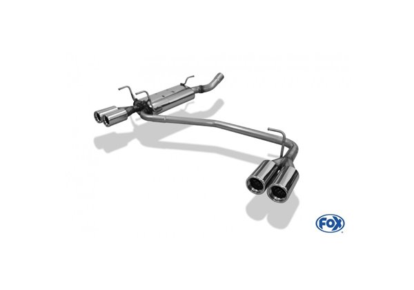 Escape deportivo Fox Opel Astra F F Caravan Todos