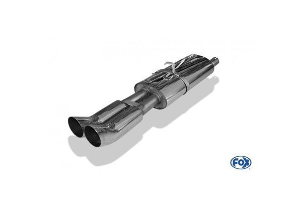 Escape deportivo Fox Opel Astra F F Stufenheck Todos