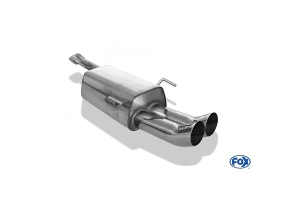 Escape deportivo Fox Opel Astra G G Caravan 50er System