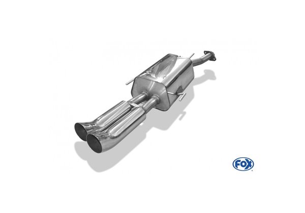 Escape deportivo Fox Opel Astra G G Stufenheck 50er System