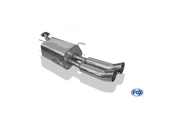 Escape deportivo Fox Opel Astra G G Stufenheck 50er System