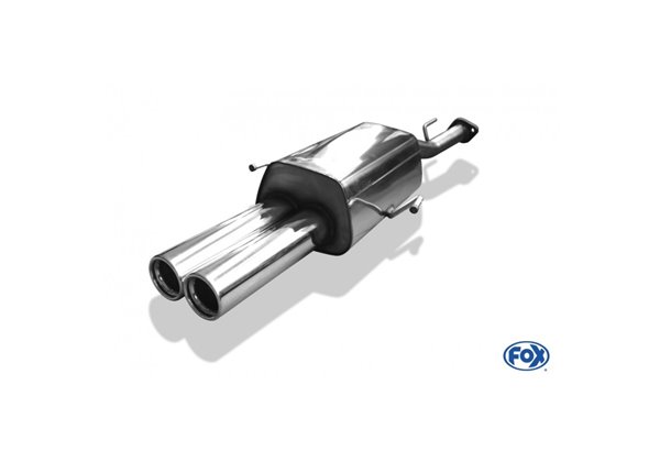 Escape deportivo Fox Opel Astra G G Coupe/Cabrio 1,6/ 1,8/ 2,2/ 2,2 DTi 50er System