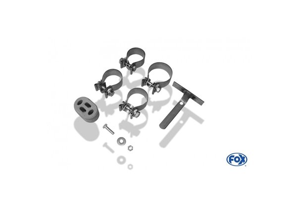 Escape deportivo Fox Opel Astra G G Coupe/Cabrio 1,6/ 1,8/ 2,2/ 2,2 DTi 60er System