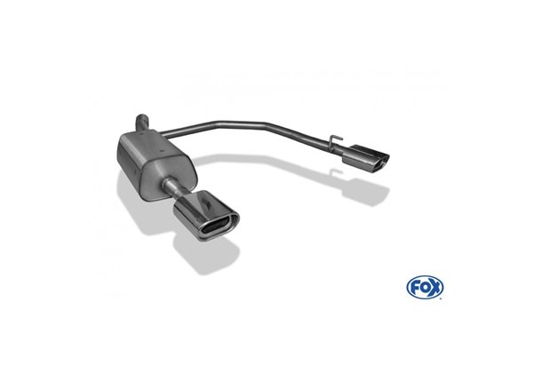 Escape deportivo Fox Opel Astra G G Coupe/Cabrio 1,6/ 1,8/ 2,2/ 2,2 DTi 60er System