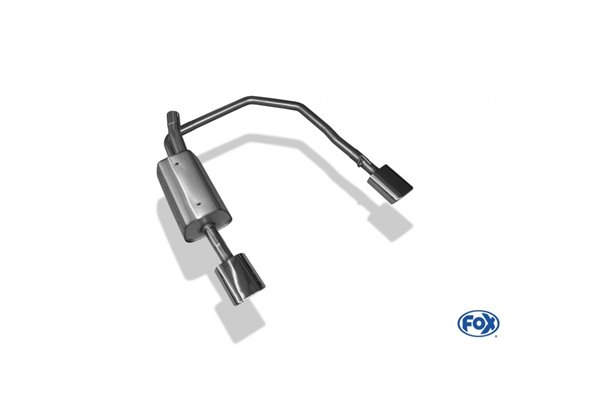 Escape deportivo Fox Opel Astra G G Coupe/Cabrio 1,6/ 1,8/ 2,2/ 2,2 DTi 60er System