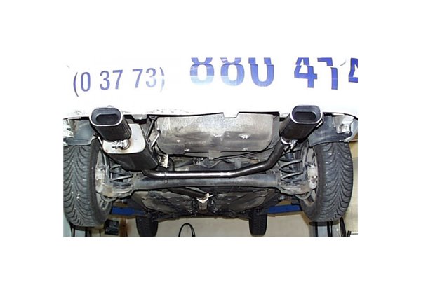 Escape deportivo Fox Opel Astra G G Caravan 60er System