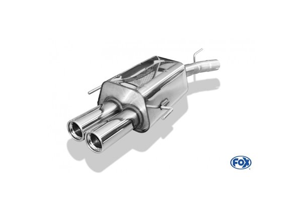 Escape deportivo Fox Opel Astra G G-CC 60er System