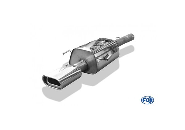 Escape deportivo Fox Opel Astra G G Coupe/Cabrio 1,6/ 1,8/ 2,2/ 2,2 DTi 60er System