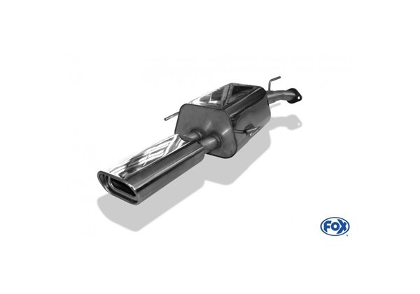 Escape deportivo Fox Opel Astra G G Stufenheck 60er System