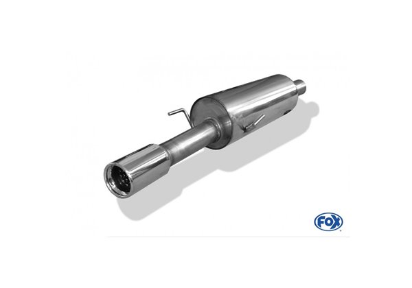 Escape deportivo Fox Opel Astra G G Coupe/Cabrio 2,0l Turbo