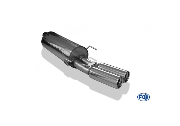 Escape deportivo Fox Opel Astra G G Coupe/Cabrio 2,0l Turbo