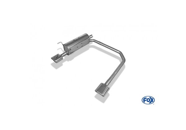 Escape deportivo Fox Opel Astra H Limousine und GTC 1,2 - 1,8 und 1,3l D - 1,9l D