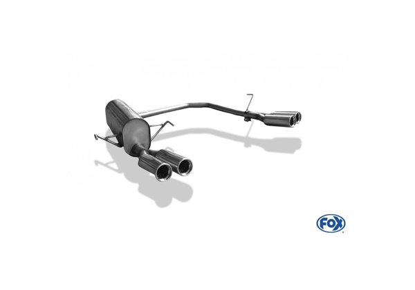 Escape deportivo Fox Opel Astra H Caravan und Stufenheck 1,2 - 1,8 und 1,3l D - 1,9l D