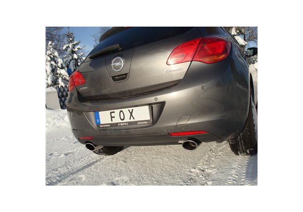 Escape deportivo Fox Opel Astra J Limousine 1,4l