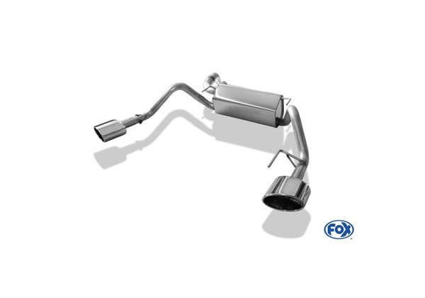 Escape deportivo Fox Opel Astra J Stufenheck 1,6l