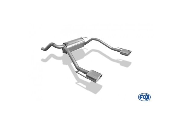 Escape deportivo Fox Opel Astra J Limousine 1,6l