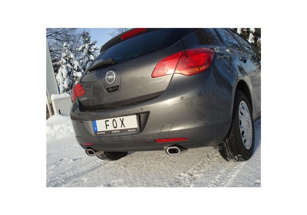 Escape deportivo Fox Opel Astra J Limousine 1,6l