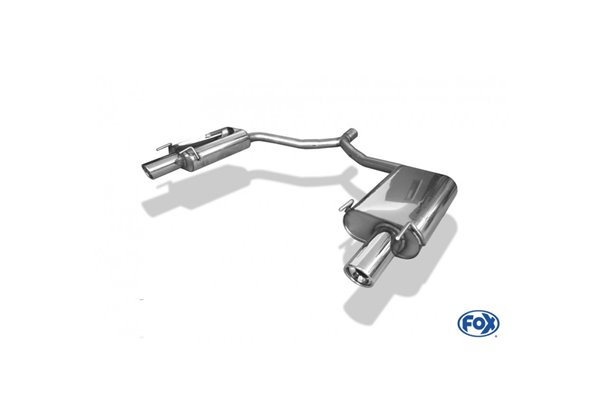 Escape deportivo Fox Opel Vectra C 2,2 115kW 3,2 155kW 2,2 D 92kW Todos