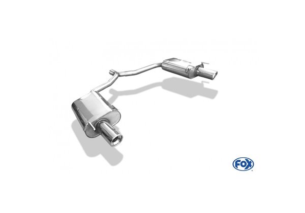 Escape deportivo Fox Opel Vectra C 2,2 115kW 3,2 155kW 2,2 D 92kW Todos