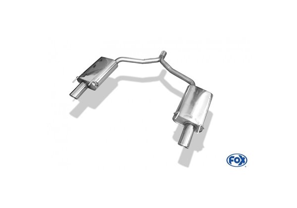 Escape deportivo Fox Opel Vectra C 2,2 115kW 3,2 155kW 2,2 D 92kW Todos