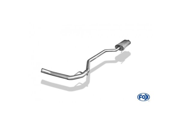 Escape deportivo Fox Opel Vectra C 1,6l 1,8l Todos